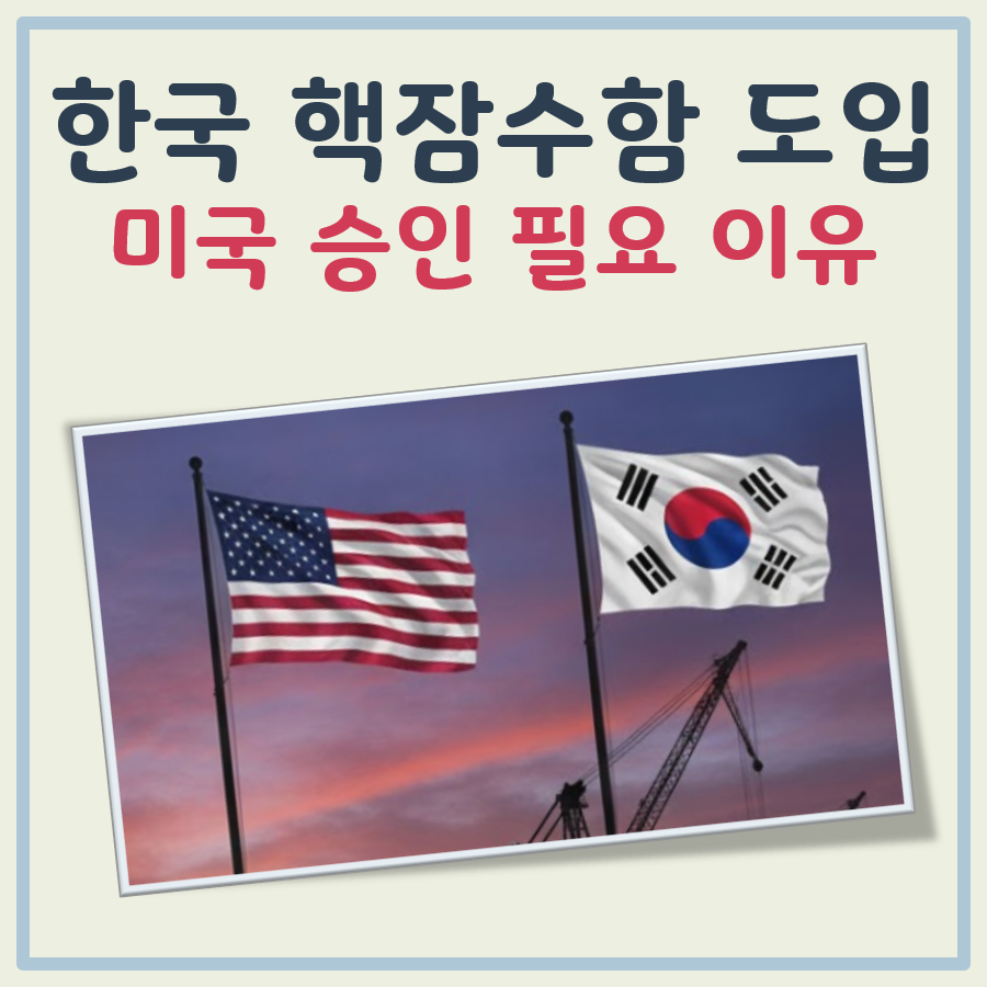 한국 핵잠수함 도입에 미국 승인이 필요한 이유 대표 이미지