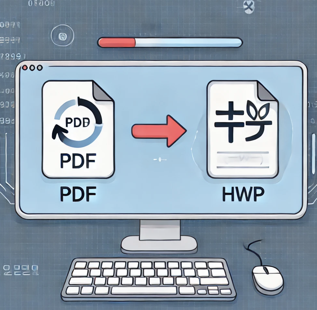 PDF 파일을 한글 형식으로 변환하는 방법