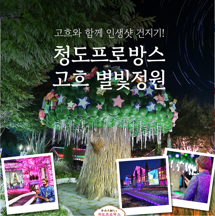 청도 프로방스 축제 포스터