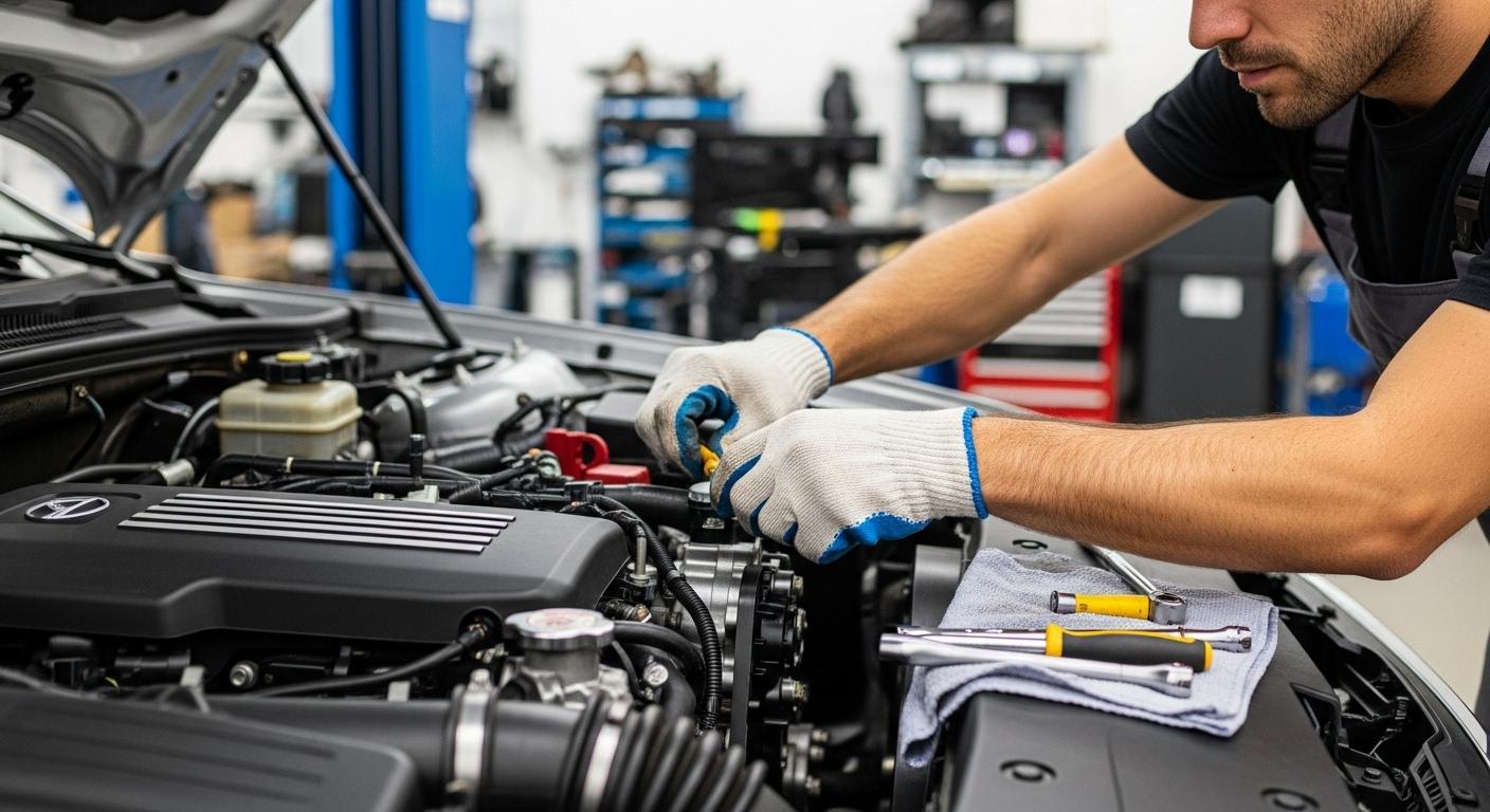 자동차 수리 정품