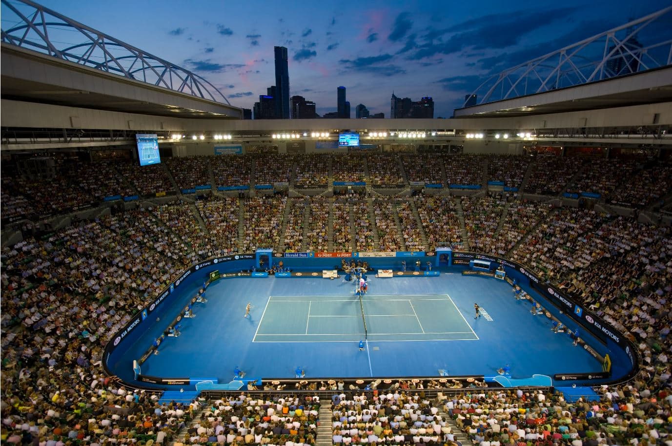 호주오픈 테니스경기장