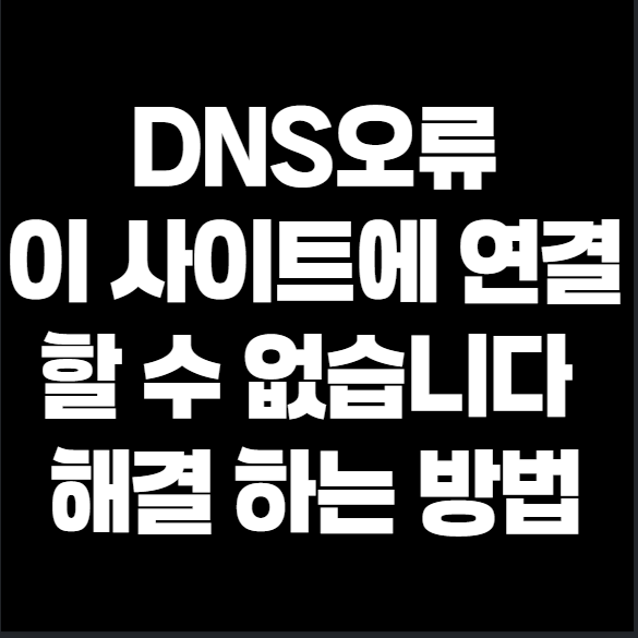 이 사이트에 연결할 수 없습니다