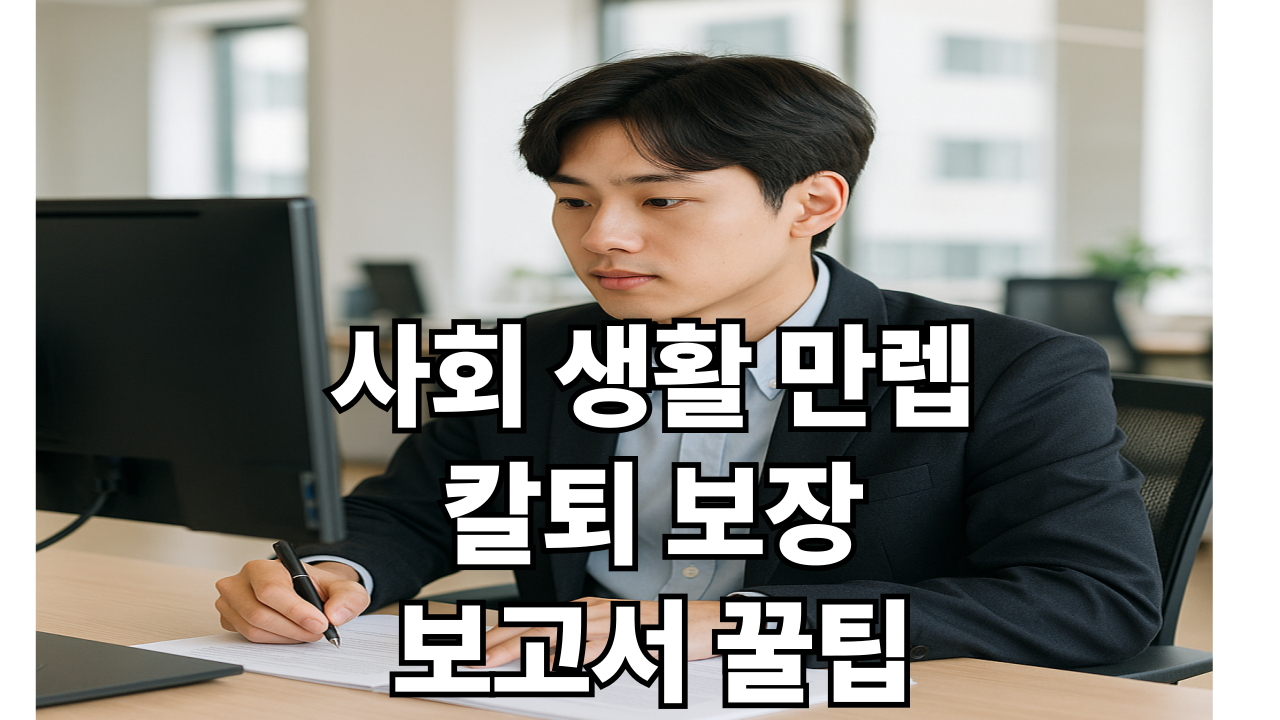 사회생활 만렙 되기! 20대 직장인이 꼭 알아야 할 '보고서 작성 꿀팁' (칼퇴 보장)