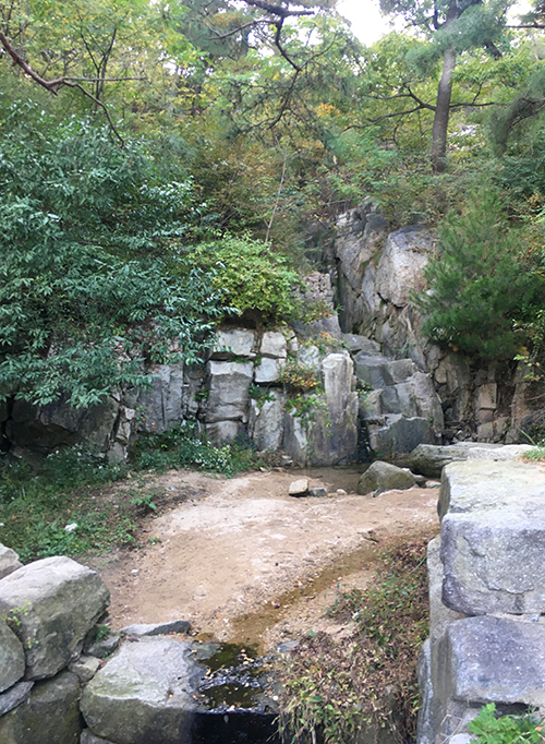 수성동계곡-미니-폭포