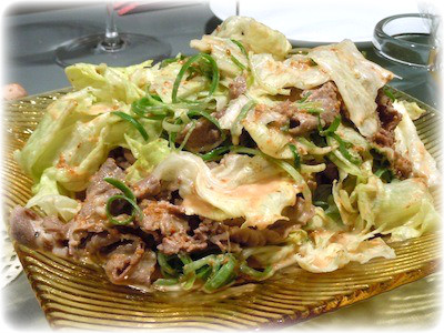 소고기 안심 샐러드