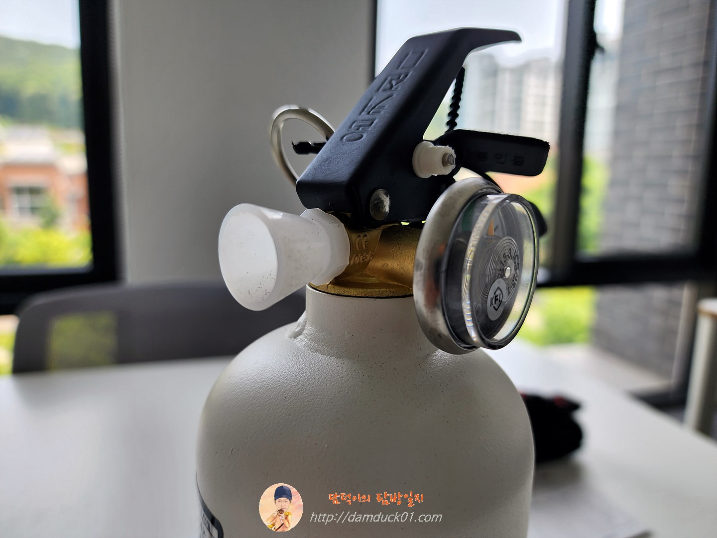 한울방재 소방연구소 랩07 차량용 소화기