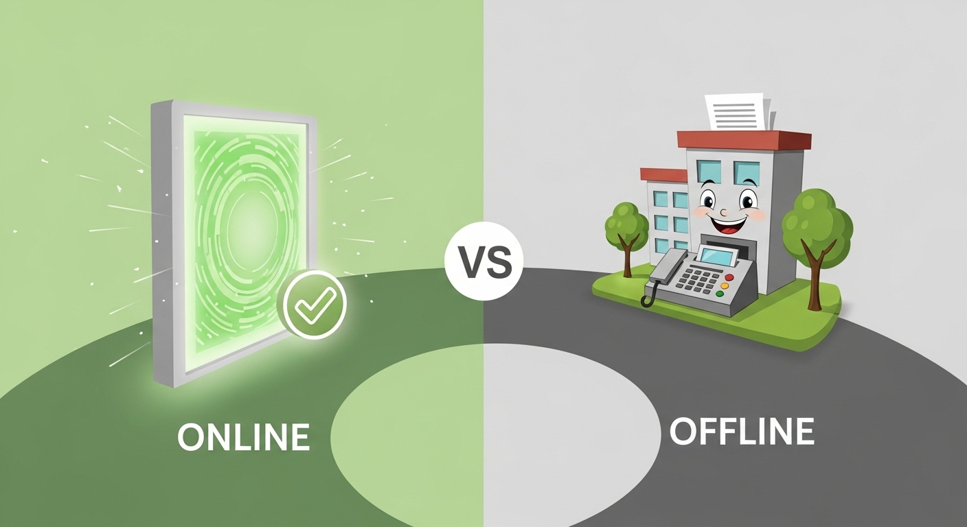 발급/조회 방법 한눈에 비교하기