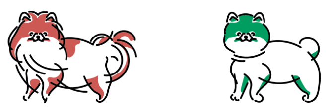 귀여운 강아지들