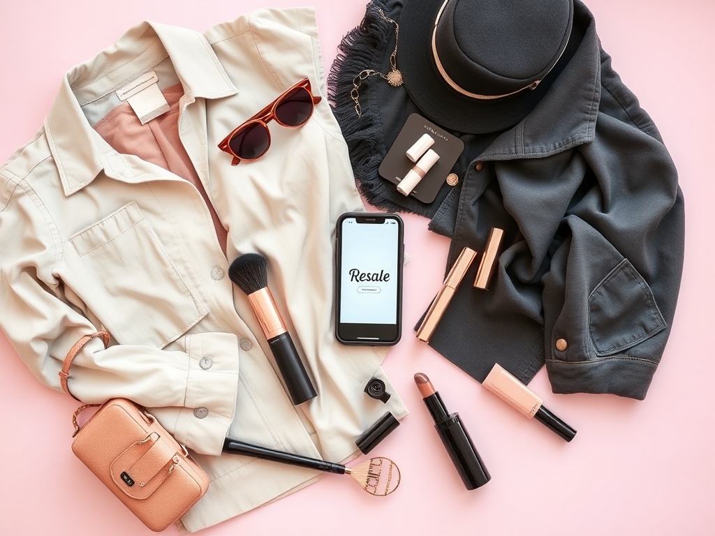 인플루언서 뷰티 및 패션 관련 사진