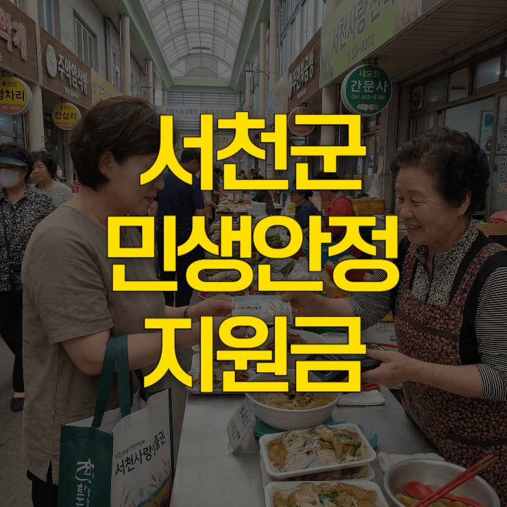 서천군-민생안정지원금-신청-대표-사진