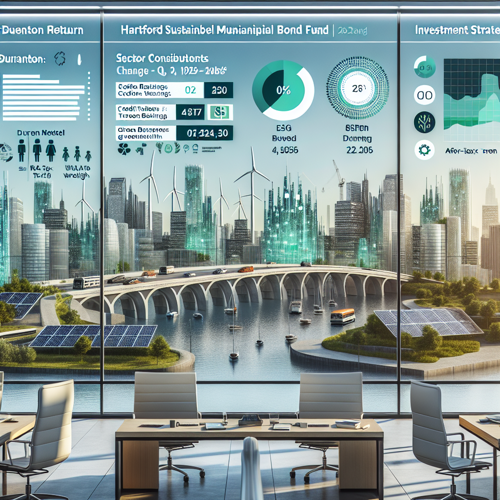 alt="하트포드 서스테이너블 뮤니시팔 본드 펀드 2025년 3분기 성과 분석 및 투자 전략 차트: 분기 수익률과 벤치마크 대비 초과수익, 섹터·신용등급별 비중, 듀레이션 포지션, 크레딧 스프레드 추이, ESG 영향, 향후 수익률 곡선 전망과 포트폴리오 전략"