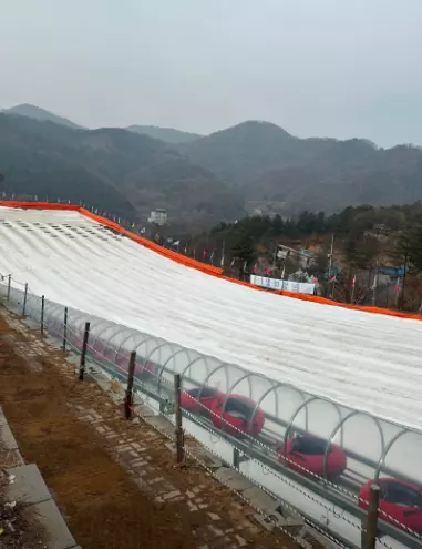 양주눈꽃축제 눈썰매장