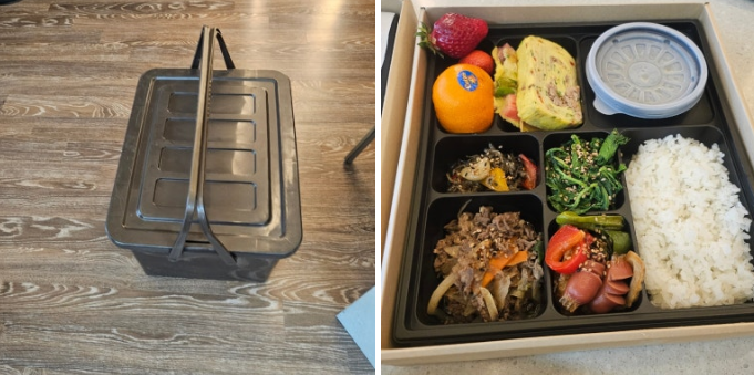 조식 서비스 사진