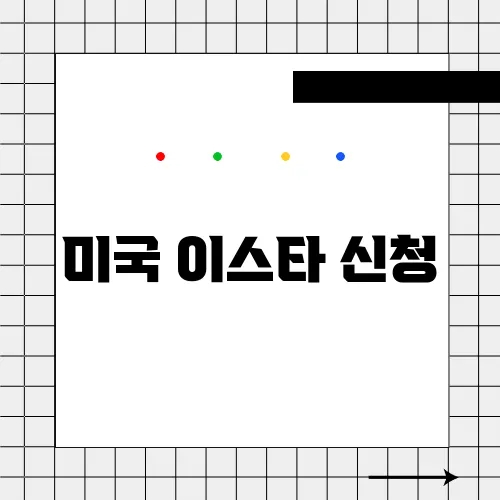 미국 이스타 신청