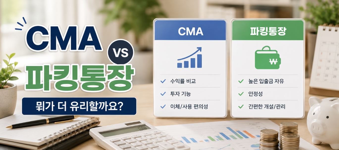 cma 계좌란 뜻&middot;종류&middot;금리 2026 총정리
