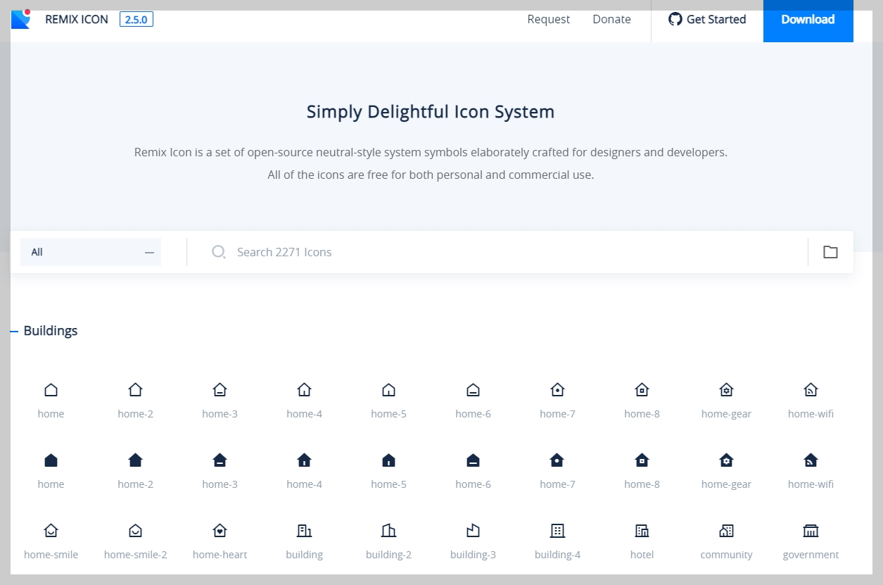 무료 아이콘 폰트 사이트