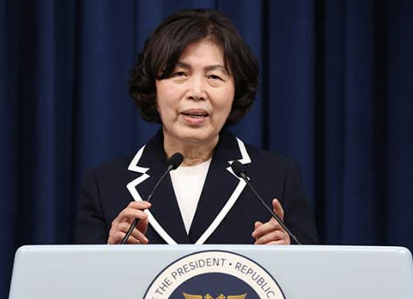 강정애 국가보훈부 장관