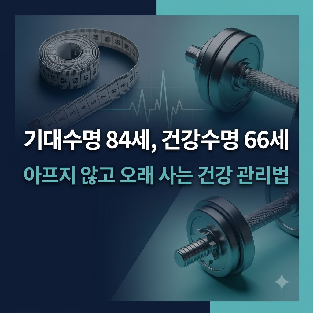 기대수명과 건강수명 차이 및 노후 건강 관리 방법