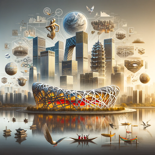 중국 베이징 올림픽 이미지