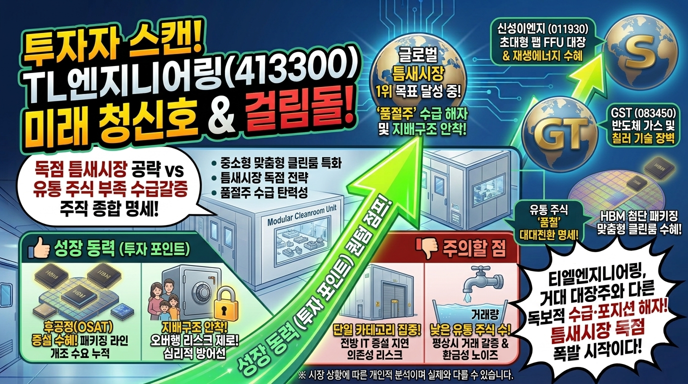 티엘엔지니어링 투자포인트