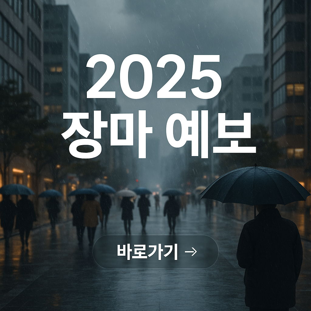 2025장마예보 사진