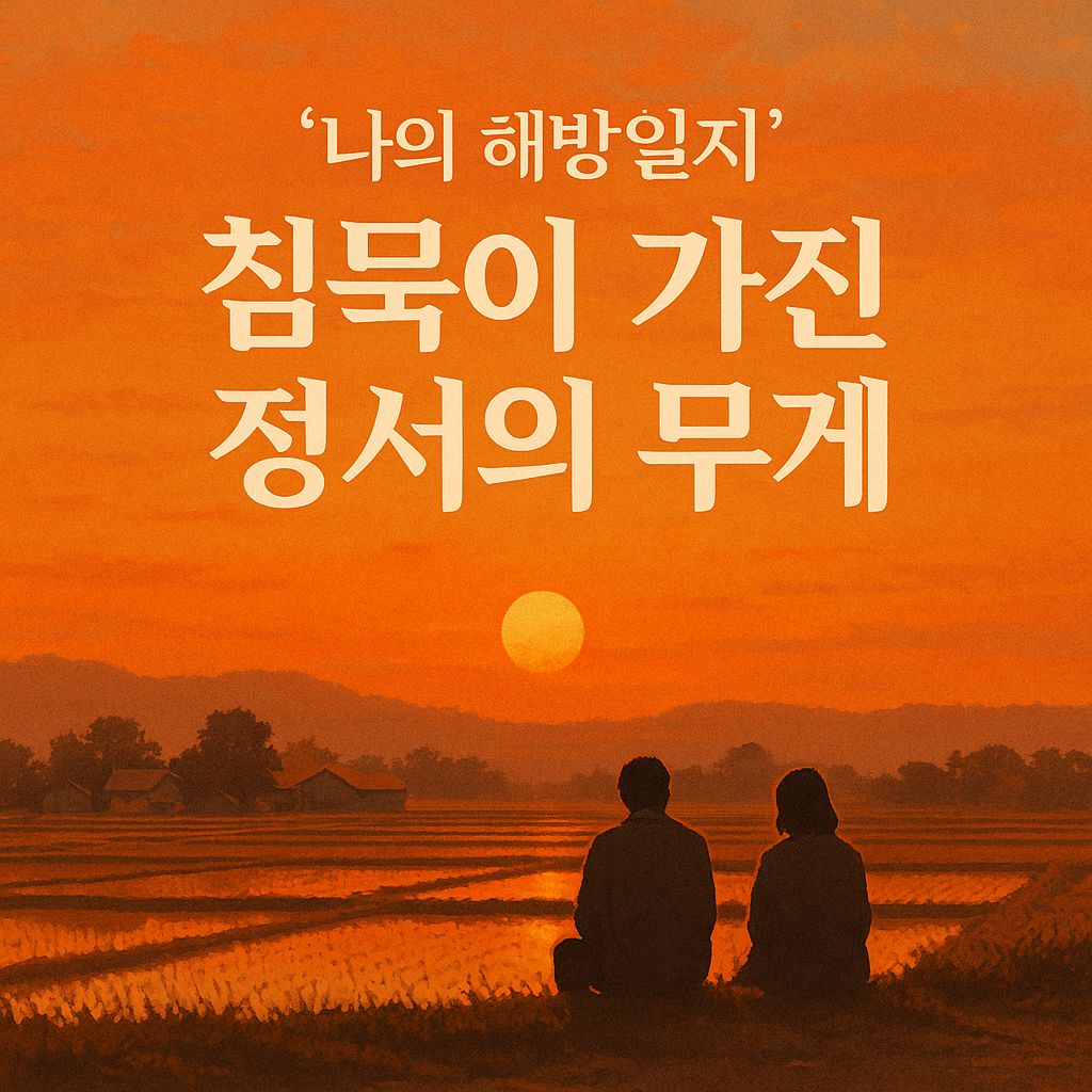 『나의 해방일지』, 침묵이 가진 정서의 무게