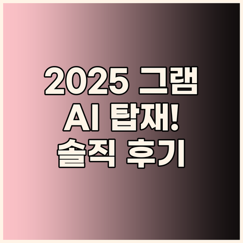 2025 LG 그램 AI 15 솔직 ..
