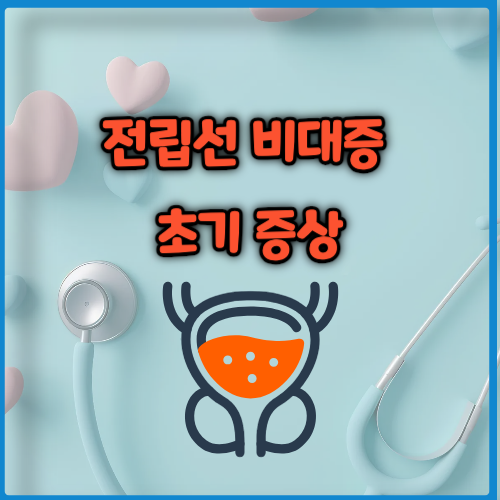 전립선 비대증&nbsp;초기 증상