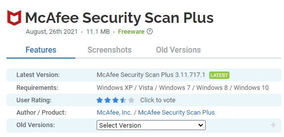 McAfee-Security-Scan-Plus