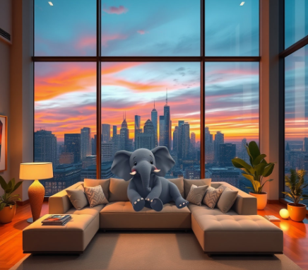 펜트하우스 코끼리 영화그림