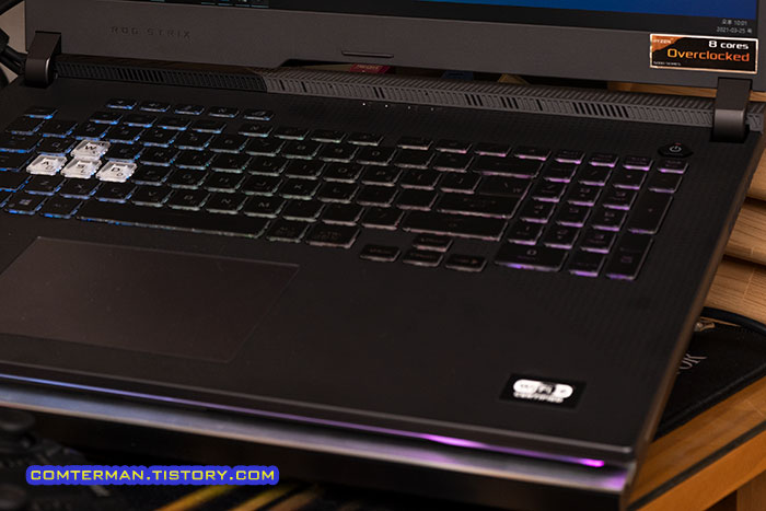 ASUS 노트북 키보드 조명