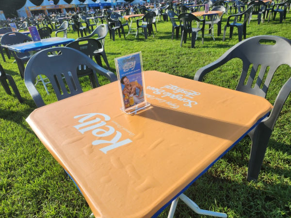 송도맥주축제_테이블