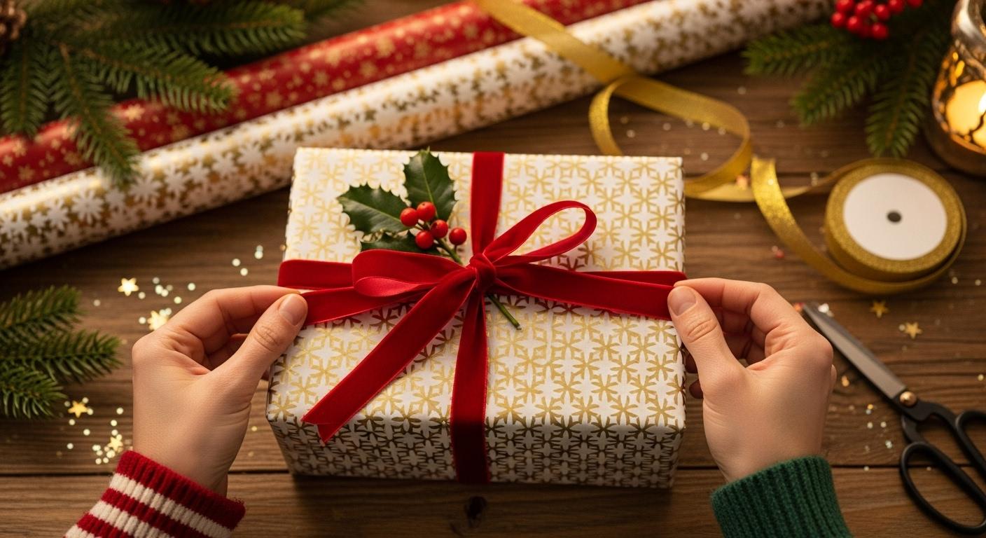 크리스마스 선물 포장