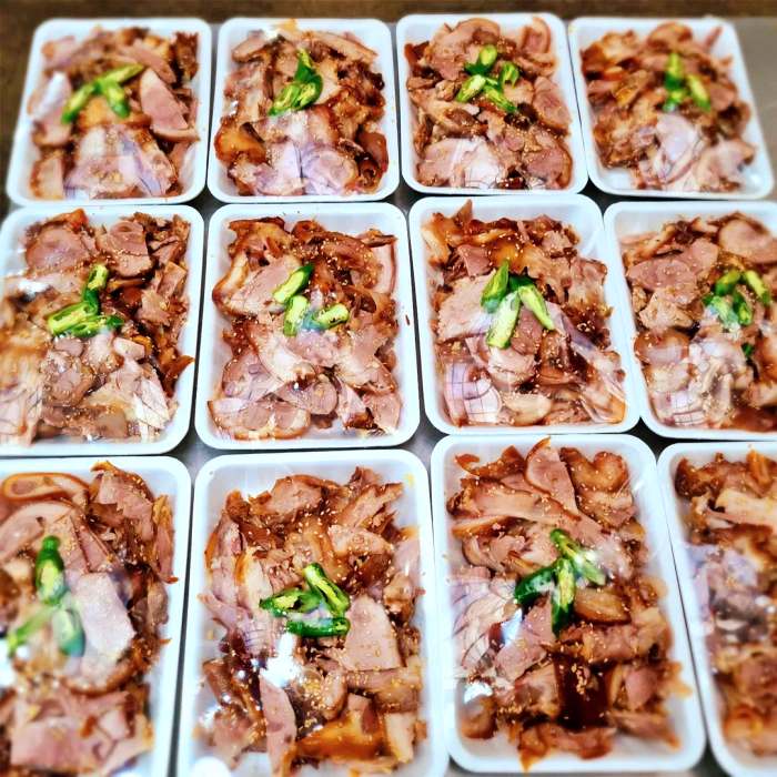 6시내고향 구미 새마을중앙시장 전국 택배 주문 무침 족발 양념족발 맛집