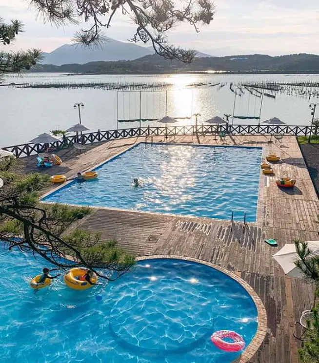 비토섬 신우리조트N풀빌라펜션