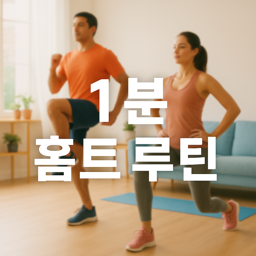 홈트 루틴으로 체력과 건강 잡는 법