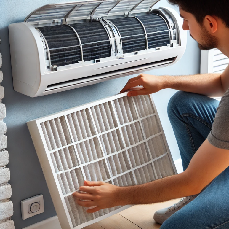 가정용 에어컨 셀프 청소