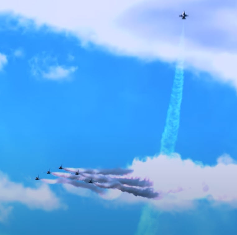 블랙이글스 에어쇼