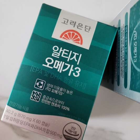 고려은단 알티지 오메가3