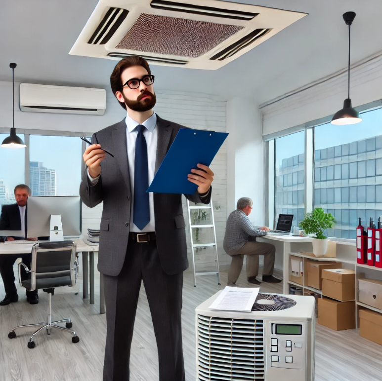 시스템 천장형 에어컨 청소 방법6