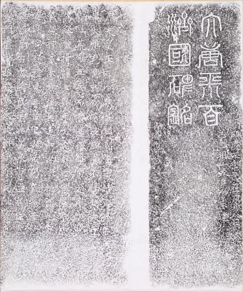 忠南 扶餘 大唐平百濟國碑銘-南面