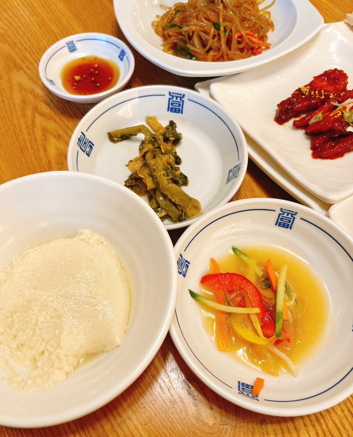 부 반찬 순두부