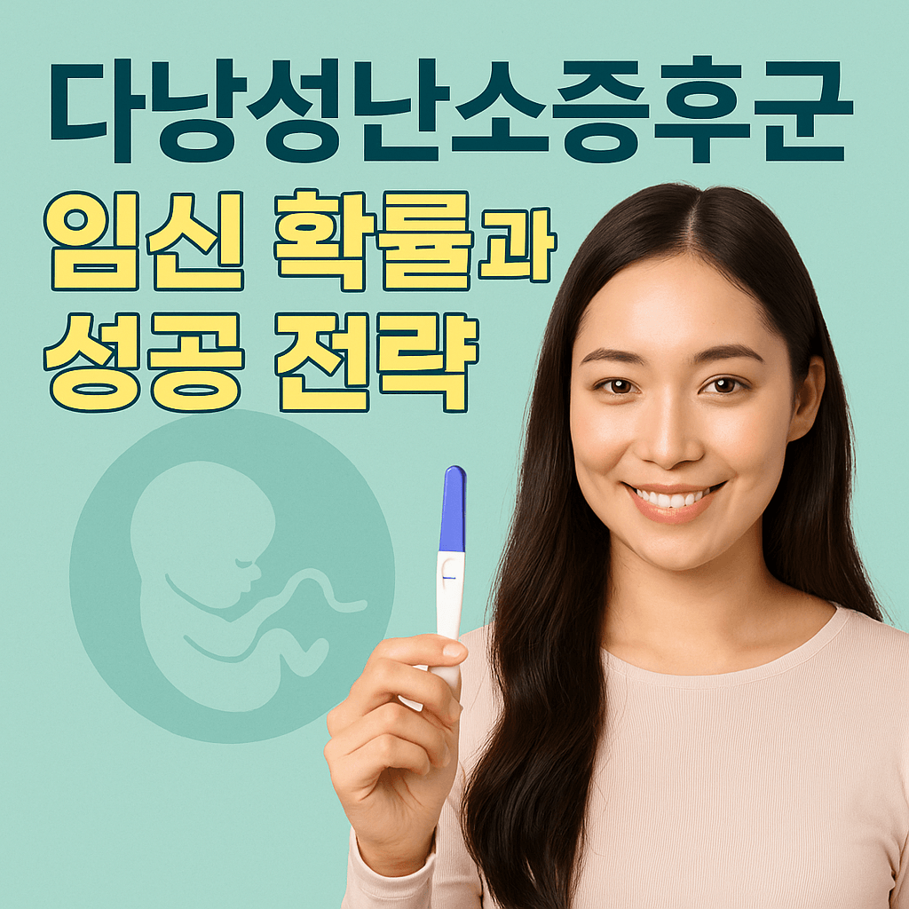 다낭성난소증후군 임신 성공 할 수 있습니다