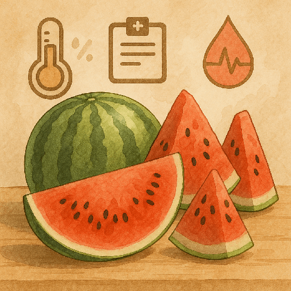 수박 많이 먹으면 진짜 열이 내려갈까?｜달콤하지만 놀라운 진실