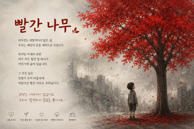 그림책 빨간 나무