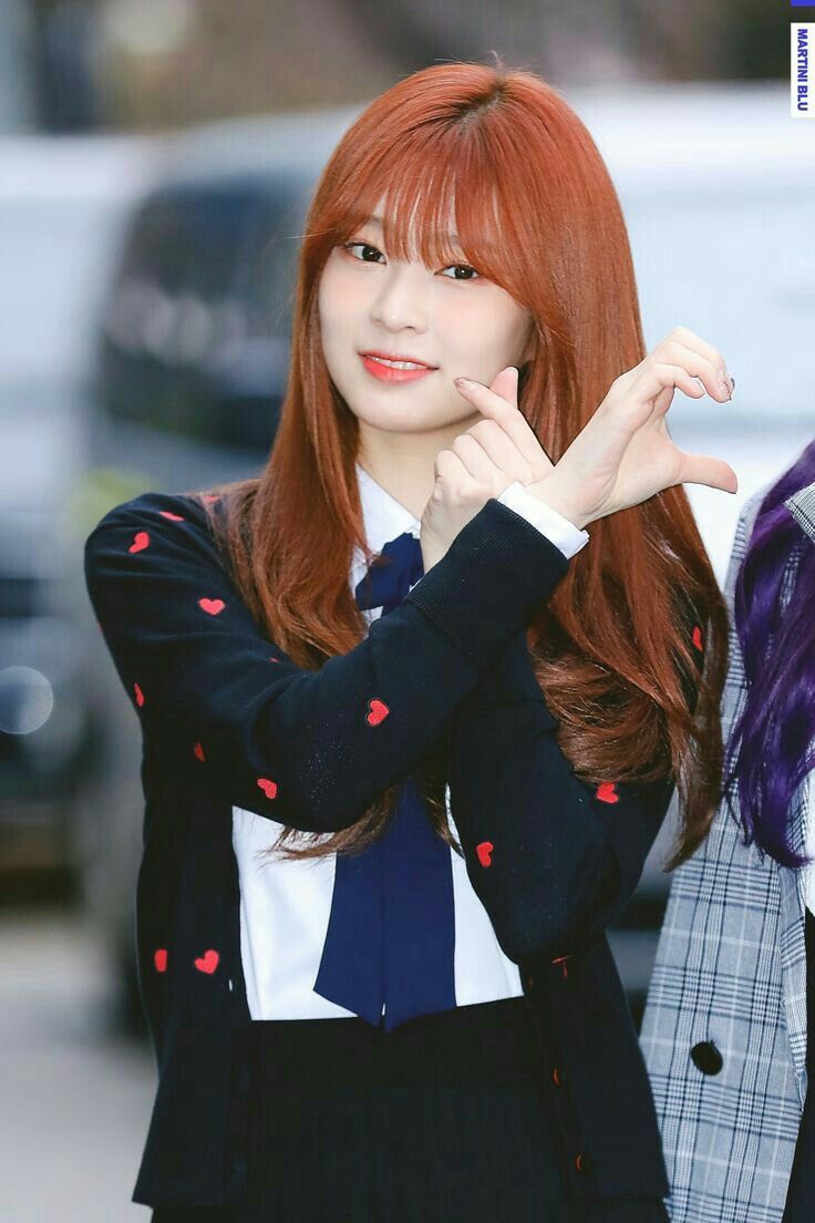 아이즈원 김민주 최애사진