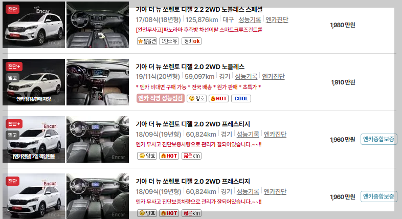 더 뉴 쏘렌토
