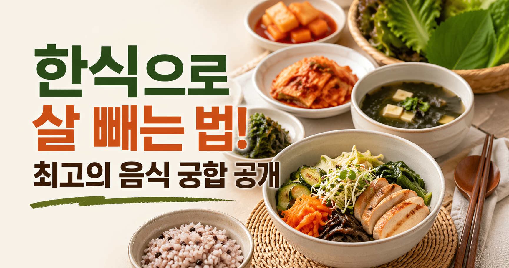 다이어트 한식 조합