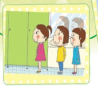 화장실-앞에서-줄서있는-문화시민