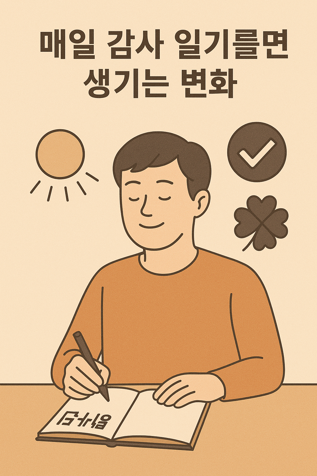 매일 감사 일기를 쓰면 생기는 변화